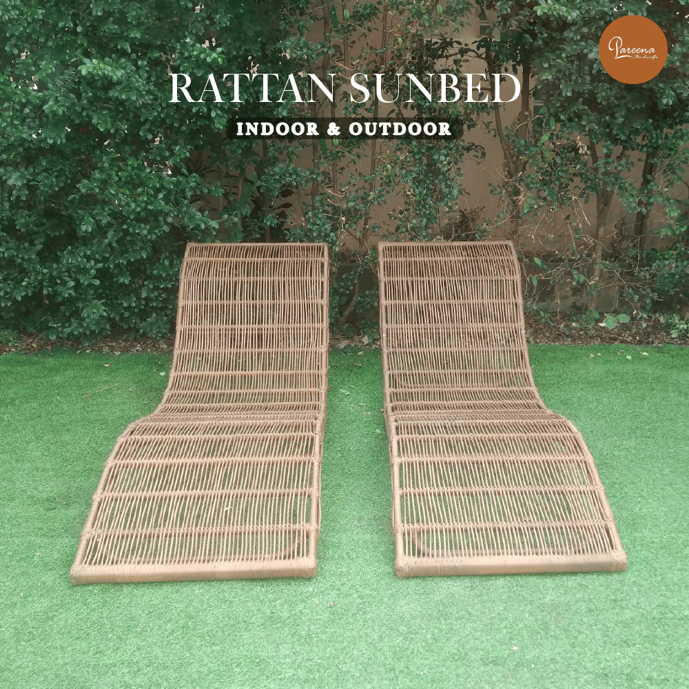 เตียงริมสระหวายเทียมแบบคู่ PAREENA DECOR WAVECURVE_3